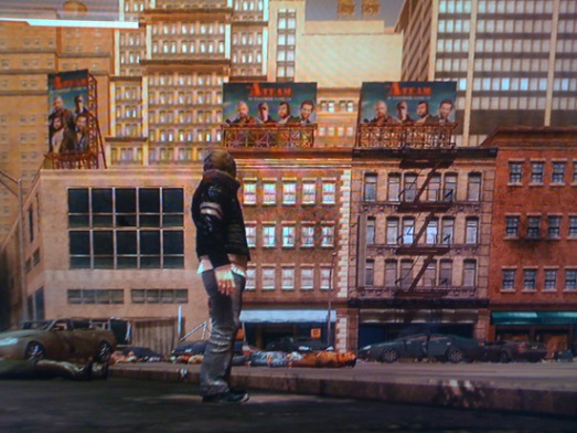 The A-Team film appears on in-game billboards in Prototype.