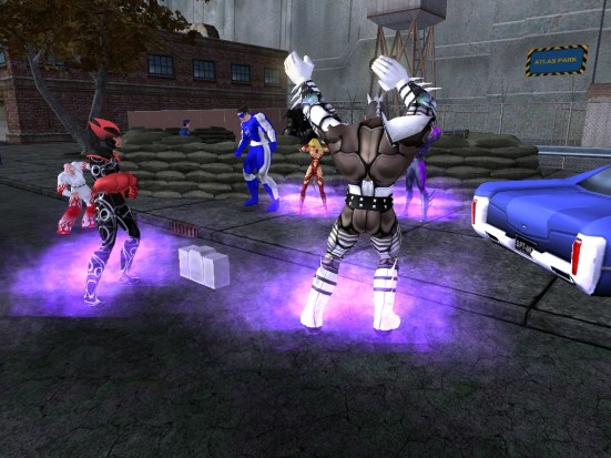 Heroes dancing in CoH/V