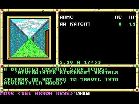 Screenshot from Neverwinter Nights (AOL)