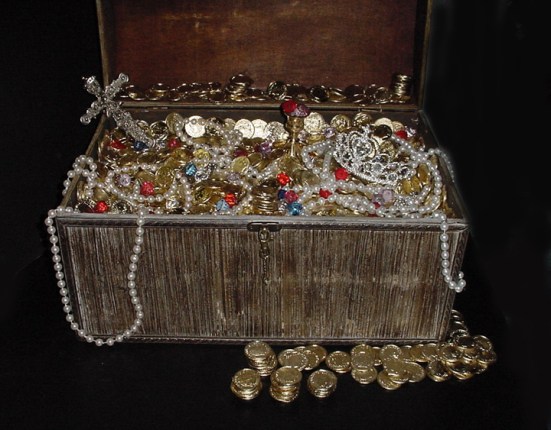 A treasure chest