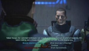 Mass Effect 2's dialogue wheel