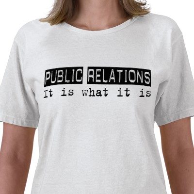 Public Relations t-shirt