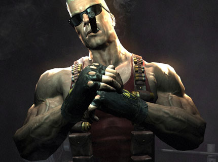 Duke Nukem. Not a parody.