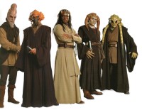Jedi Masters, all cloaked up.