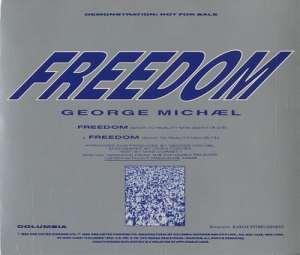 Album cover to George Michael's Freedom