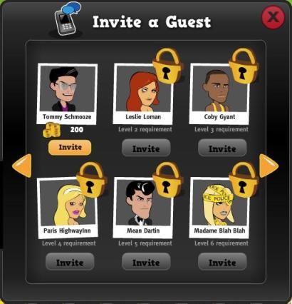 The celebrity homages offered by Playboy Party.