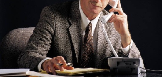 EA makes a phone call to LucasArts through the miracle of stock images.