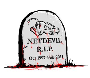 NetDevil's gravestone