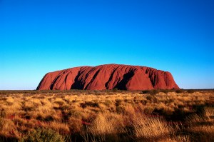 A picture of Uluru