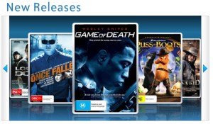 What I saw when I first loaded up the Telstra Bigpond Movies site - not encouraging.