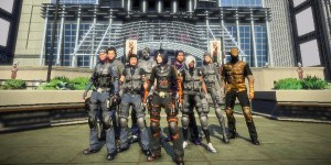 A group of APB characters