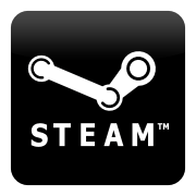 The Steam logo from Valve