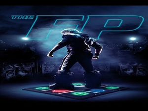 It's a distopian future Dance Dance Revolution movie. You were expecting... ? The FP - a movie where problems are solved with dancing.