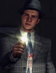 A picture of Jack Kelso holding a torch.