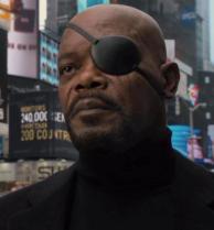 A picture of Samuel L. Jackson as Nick Fury