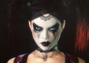 A picture of Harley Quinn from the Harley Quinn's Revenge DLC.