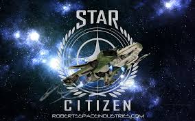 A logo for Star Citizen