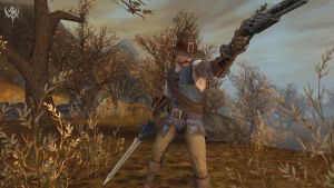 A Witch Hunter out of Warhammer Online. 