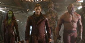 A still from Guardians of the Galaxy.