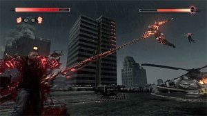 It's Heller versus Mercer in Prototype 2. I don't really see this as a spoiler, since it was so inevitable that these two would fight at some point. 