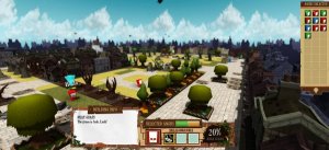 A screenshot from Fallen City, Big Robot's first released title. 